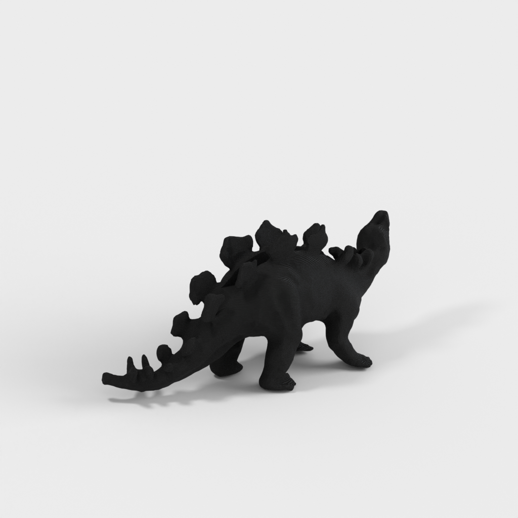 Stegosaurus visitkortshållare för skrivbord och kontor