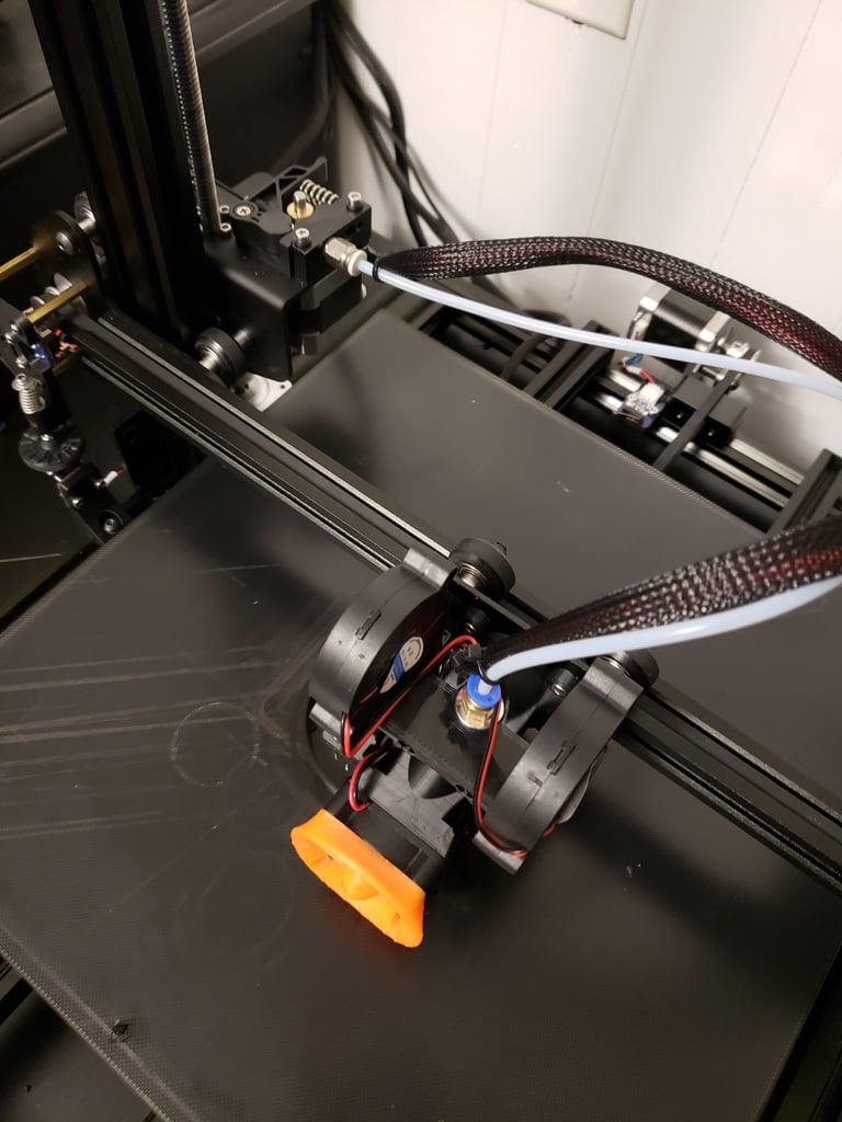 Geeetech A10/A30 E3D_V6 &amp; Stock Hotend monteringslösning