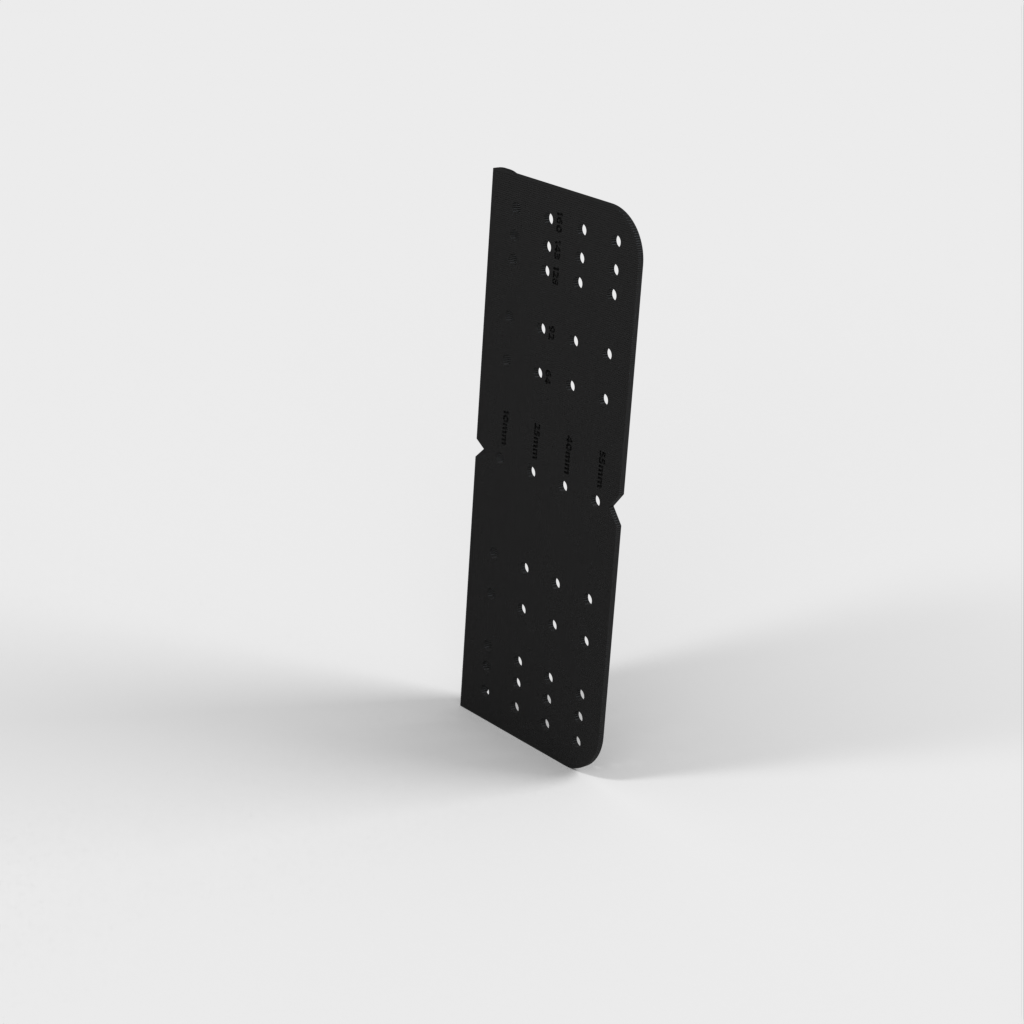 Ikea Bohrschablone / Borrguide för 160 mm hålavstånd