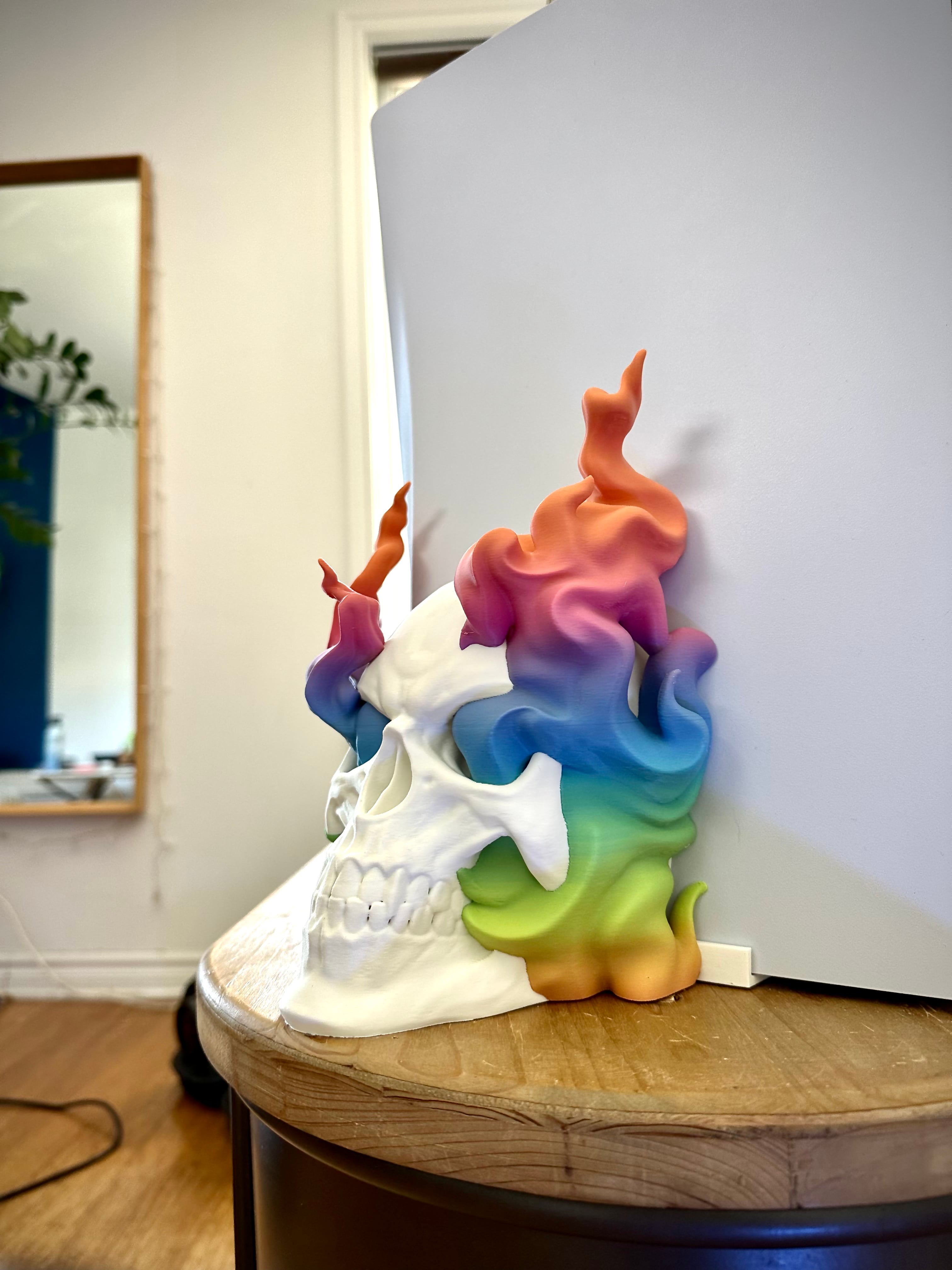 Skull Stand för Playstation 5 Disc Edition - Skriv ut på plats