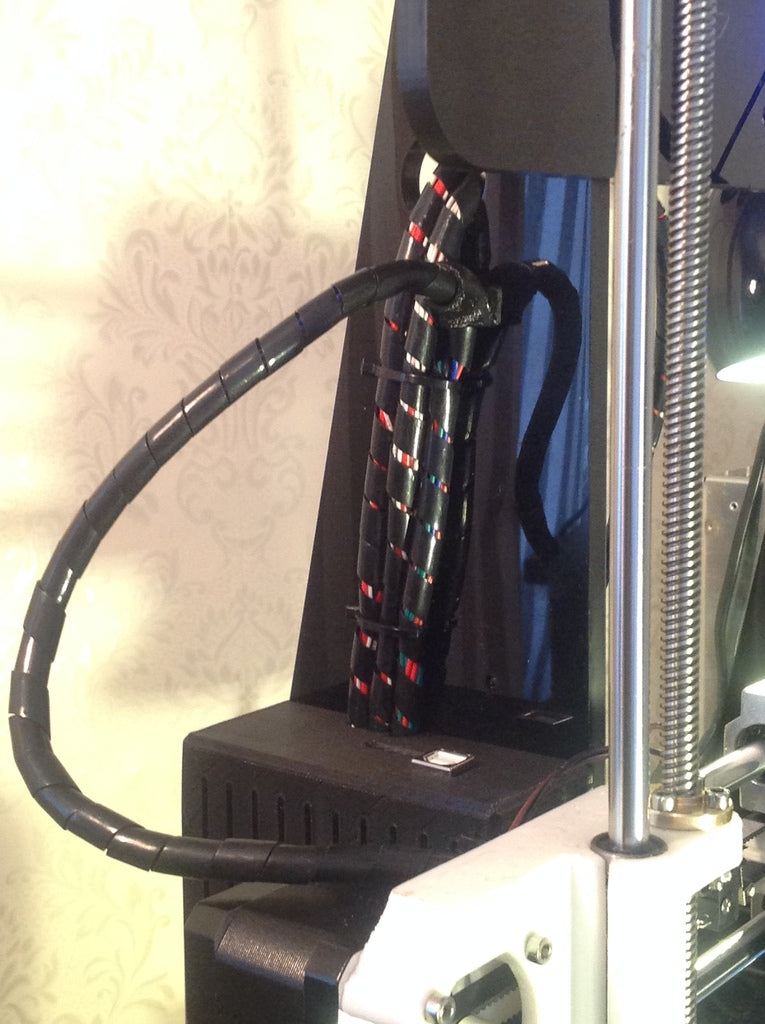 Anet A8 X-axel 90-graders kabelfäste - Omni m505-kompatibel