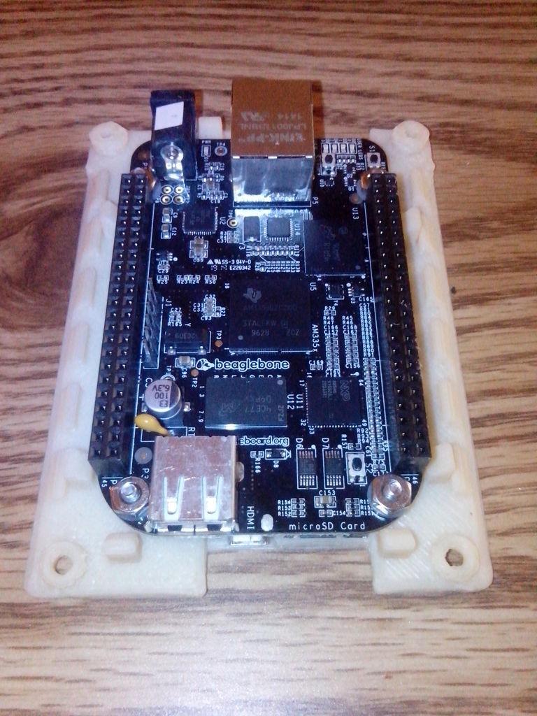 BeagleBone Svart mikrokontroller monteringsbas för ClamShelf