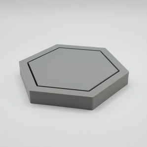 Moderna hexagonala glasunderlägg för glas och koppar