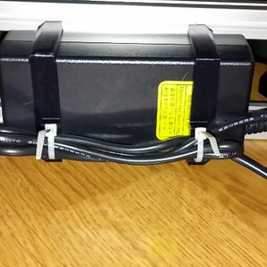 Kossel Clear PLA Power Supply Mount V2