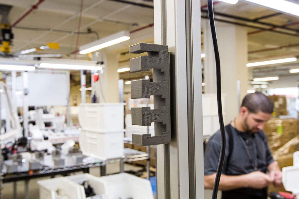 Kabelhållare för 80/20 och Bosch Rexroth Rammer