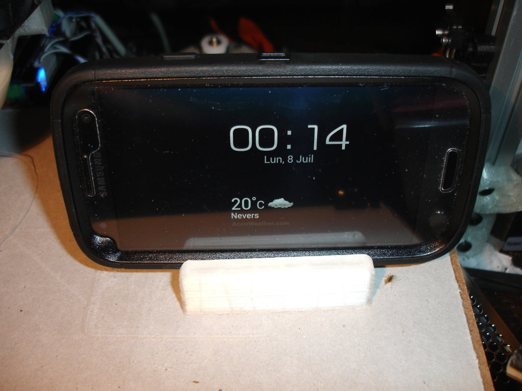 Stöd för surfplatta/smarttelefon för Samsung Galaxy S3 med Otterbox Defender-fodral