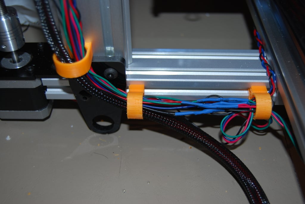 Maker Slide / Hadron Ord Bot Snap-on Kabelhållare / Clamp
