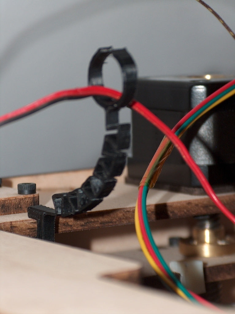 Flexibel kabelklämma för Makerbot