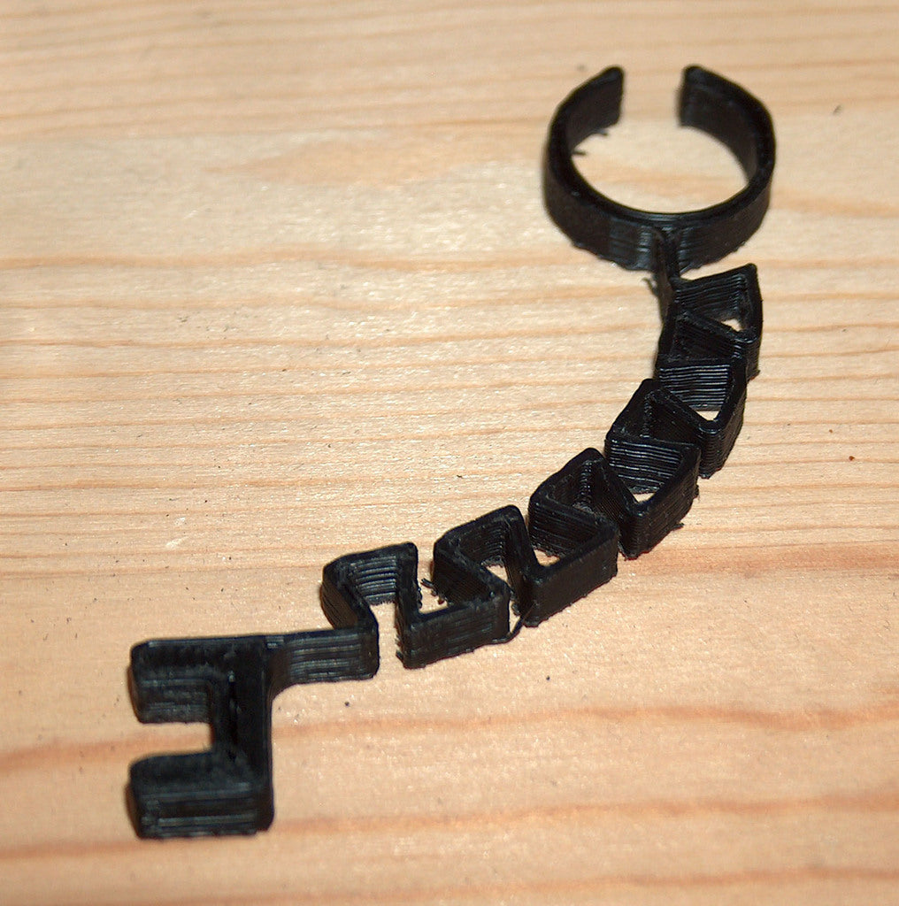 Flexibel kabelklämma för Makerbot