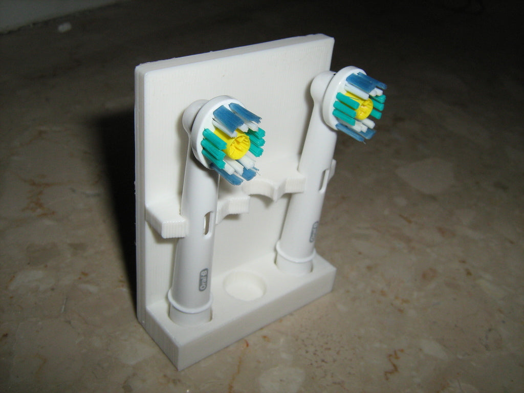Hållare för Oral-B / Braun tandborstspetsar