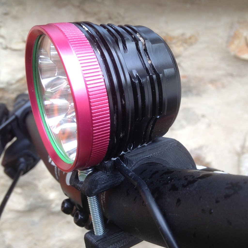 32mm BIKE-ljushållare för mountainbikes och cykelljusmontering