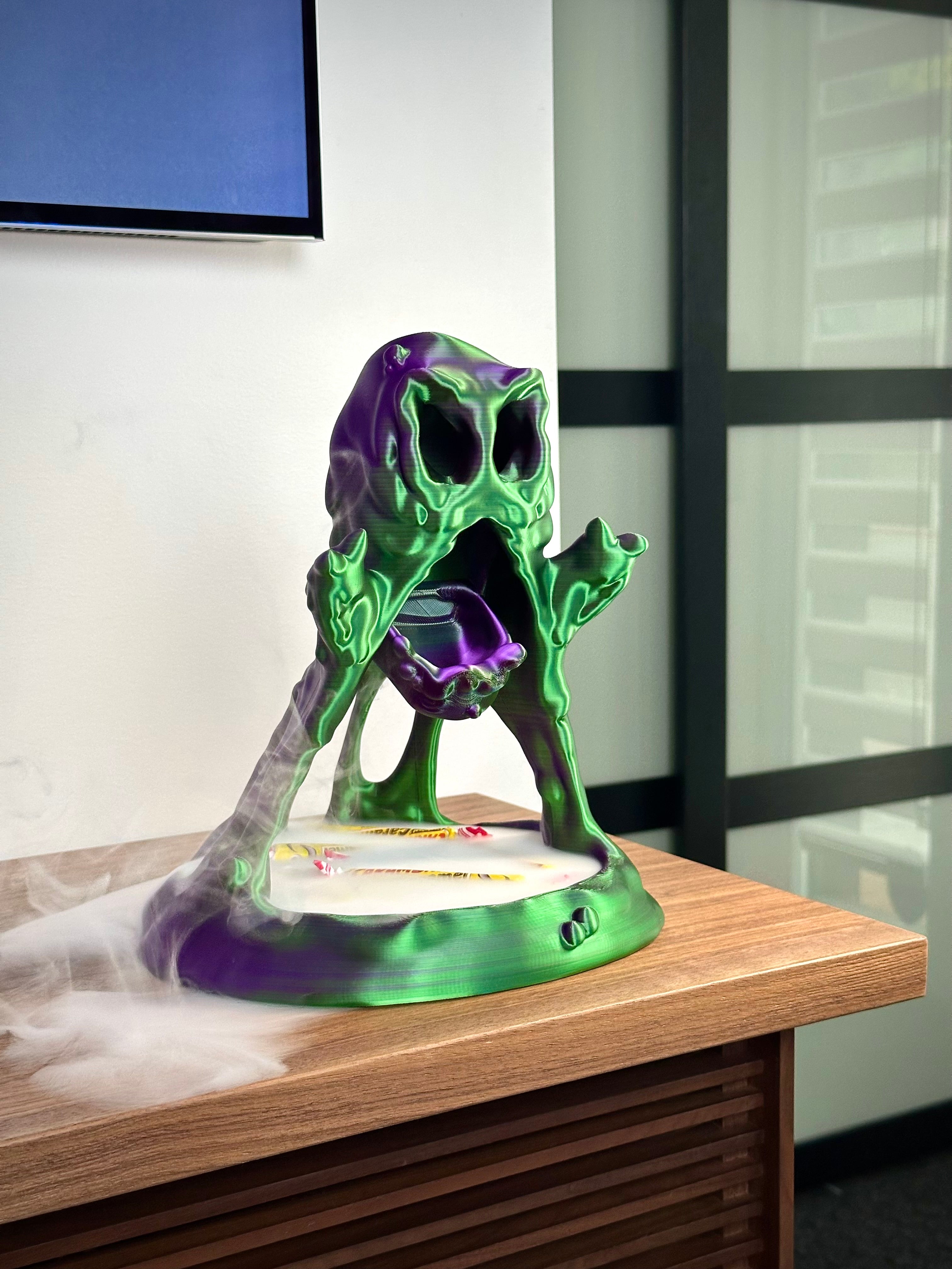 Slimemonster - Rolig förvaring för Halloween