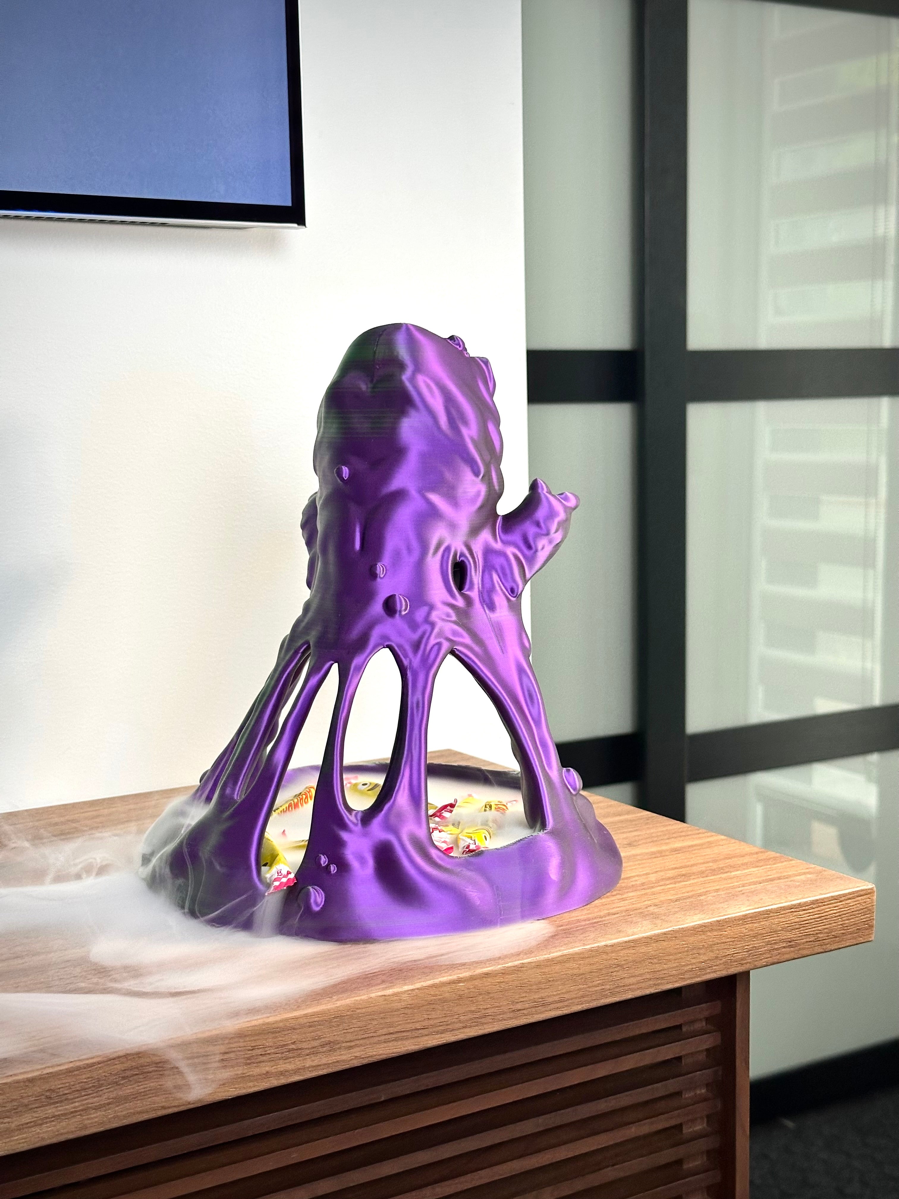 Slimemonster - Rolig förvaring för Halloween