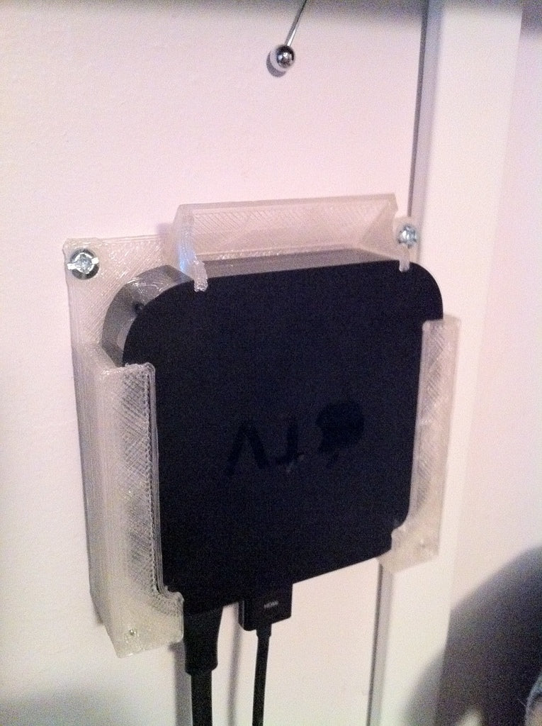 Reflektor för Apple TV 2/3 för vertikal väggmontering