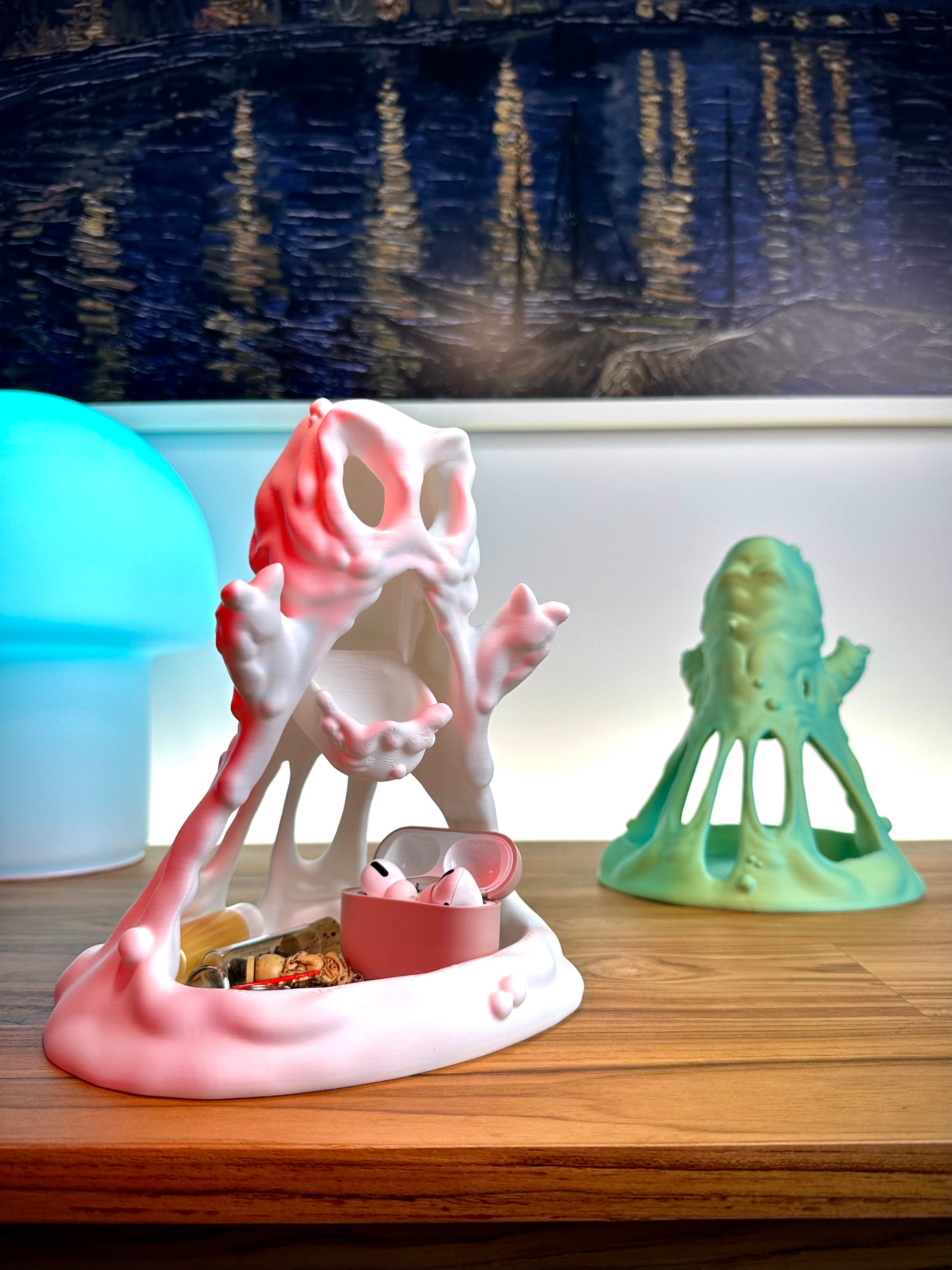 Slimemonster - Rolig förvaring för Halloween