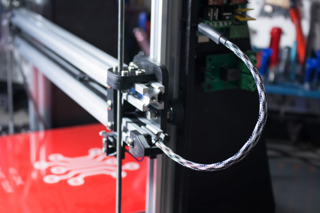 Kabelhantering för V-Slot-skrivare (MakerFarm i3v)