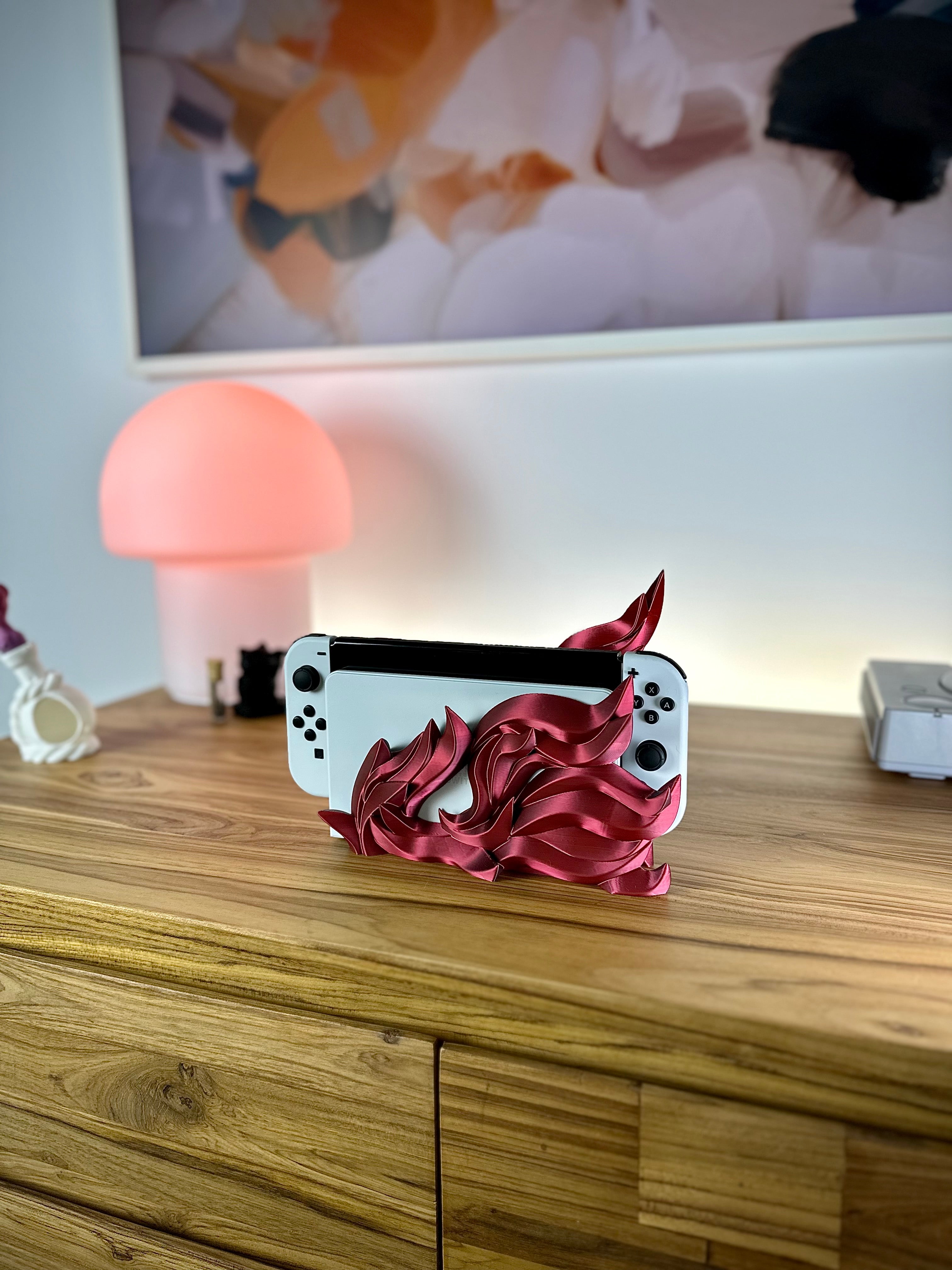 Flame Switch Dock - Snygg docka för Nintendo Switch