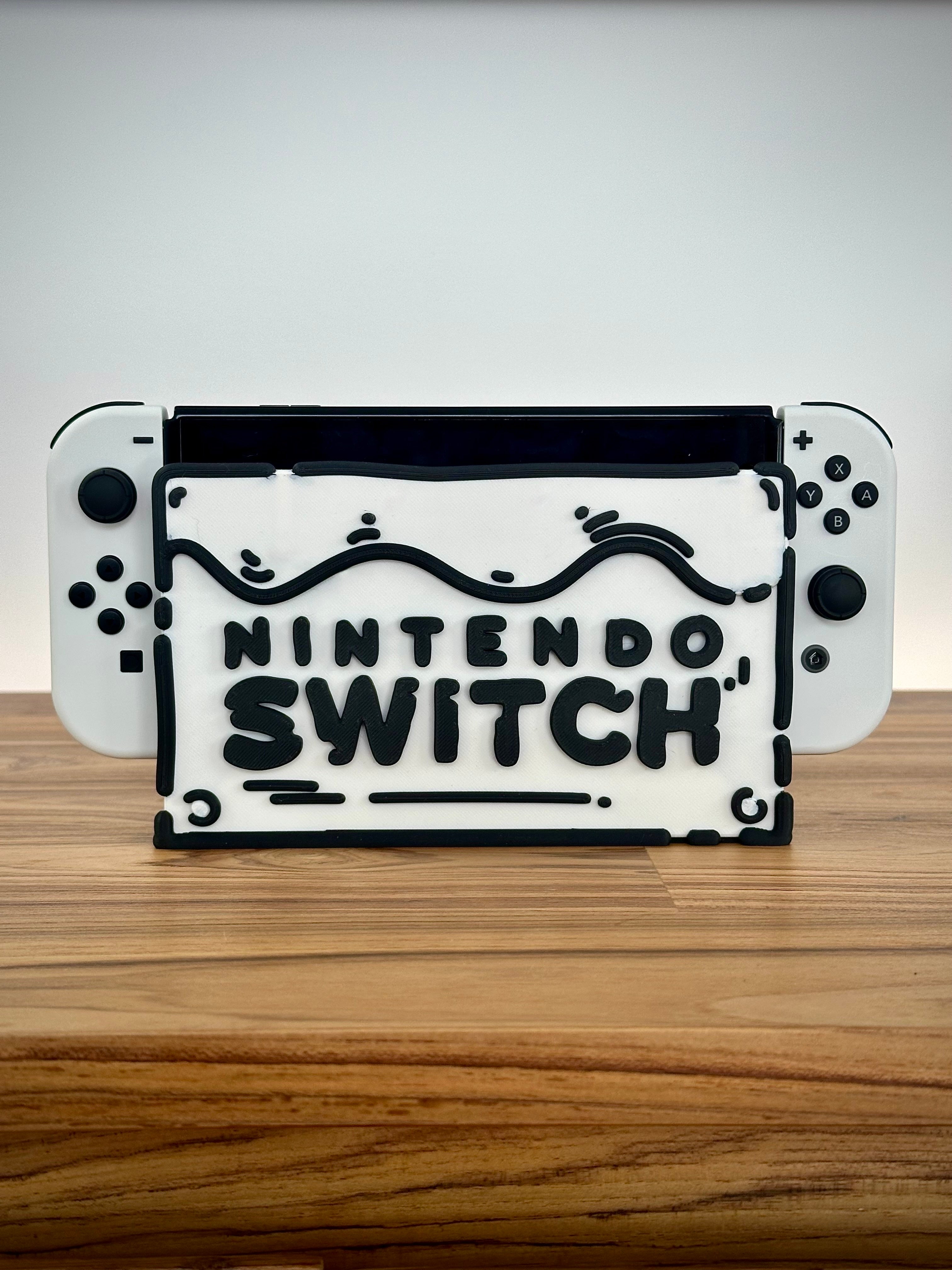 Tecknad tårta Switch Faceplate - Spelkonsolskydd