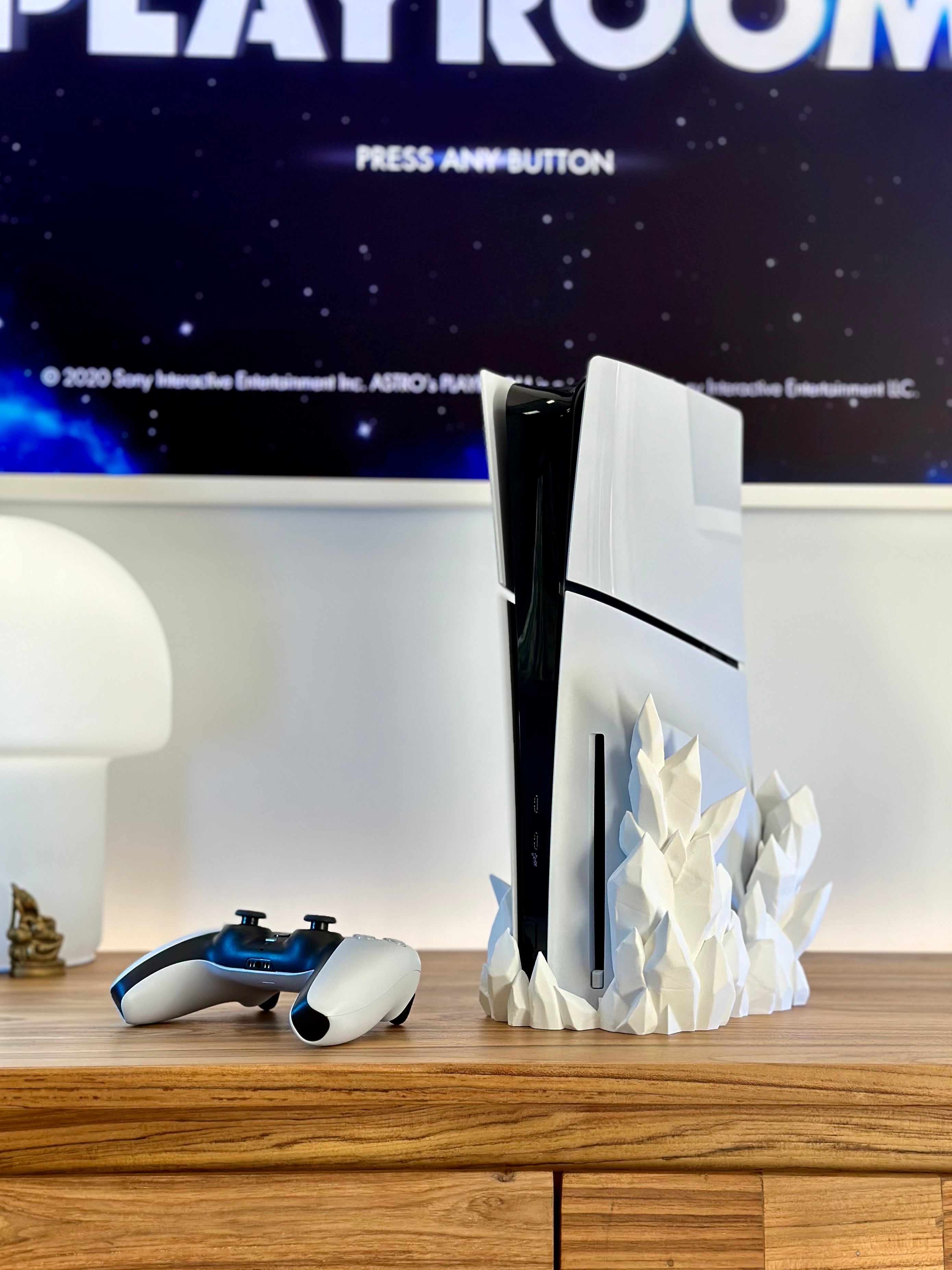 PS5 Slim Crystal Dock – Digital &amp; Skivversion