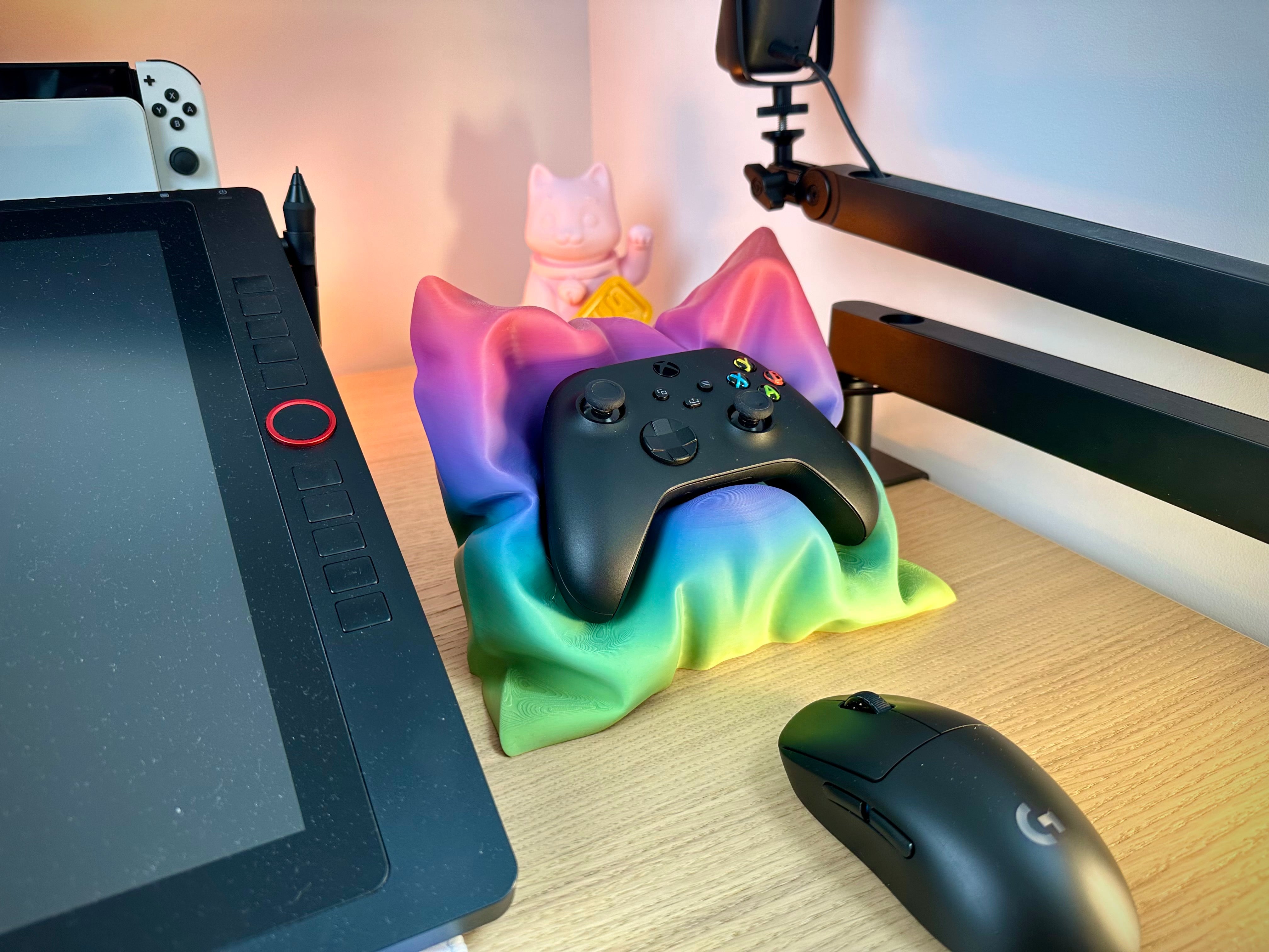 Xbox och Switch Pro-kontrollplatta