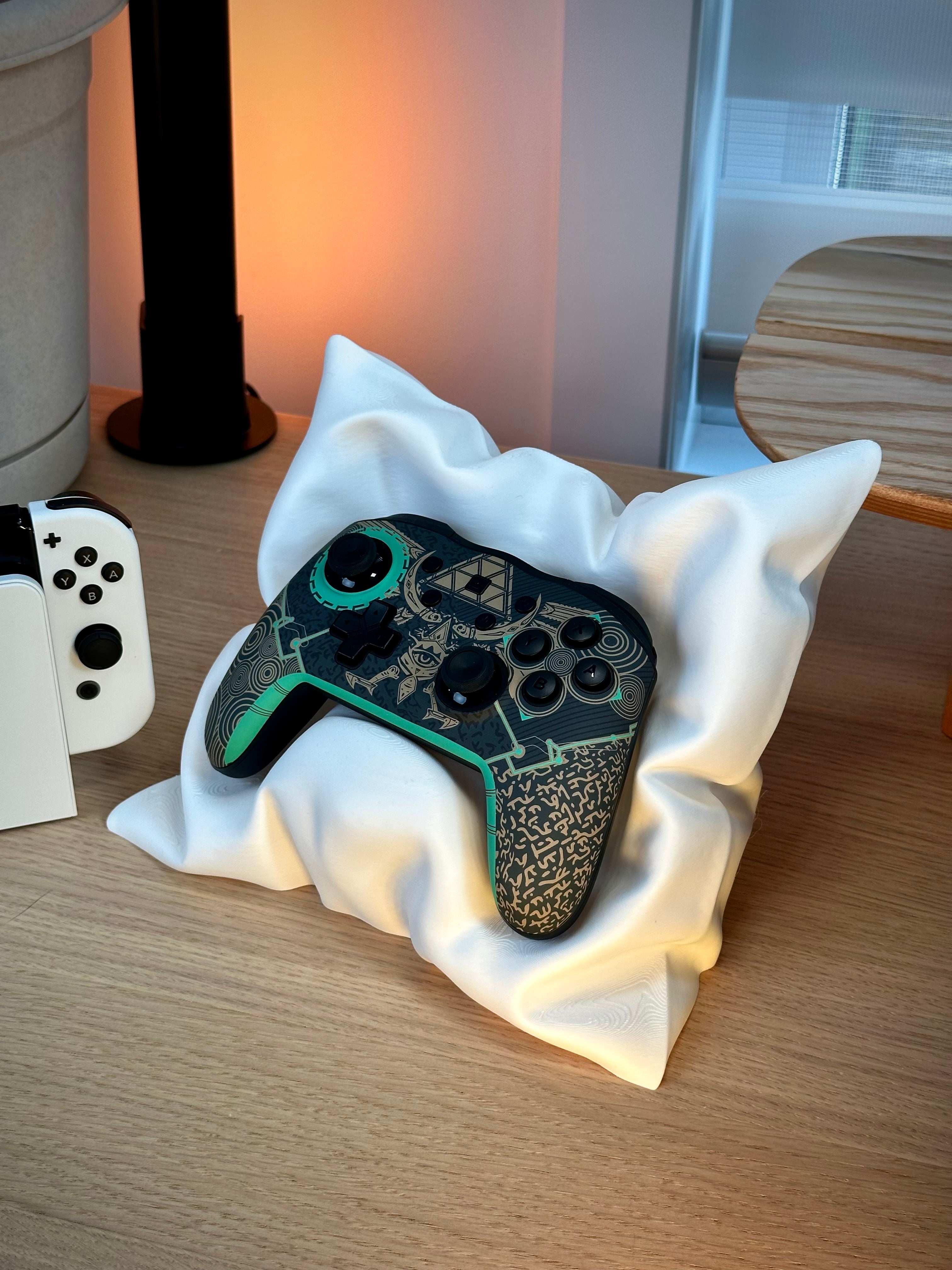 Xbox och Switch Pro-kontrollplatta