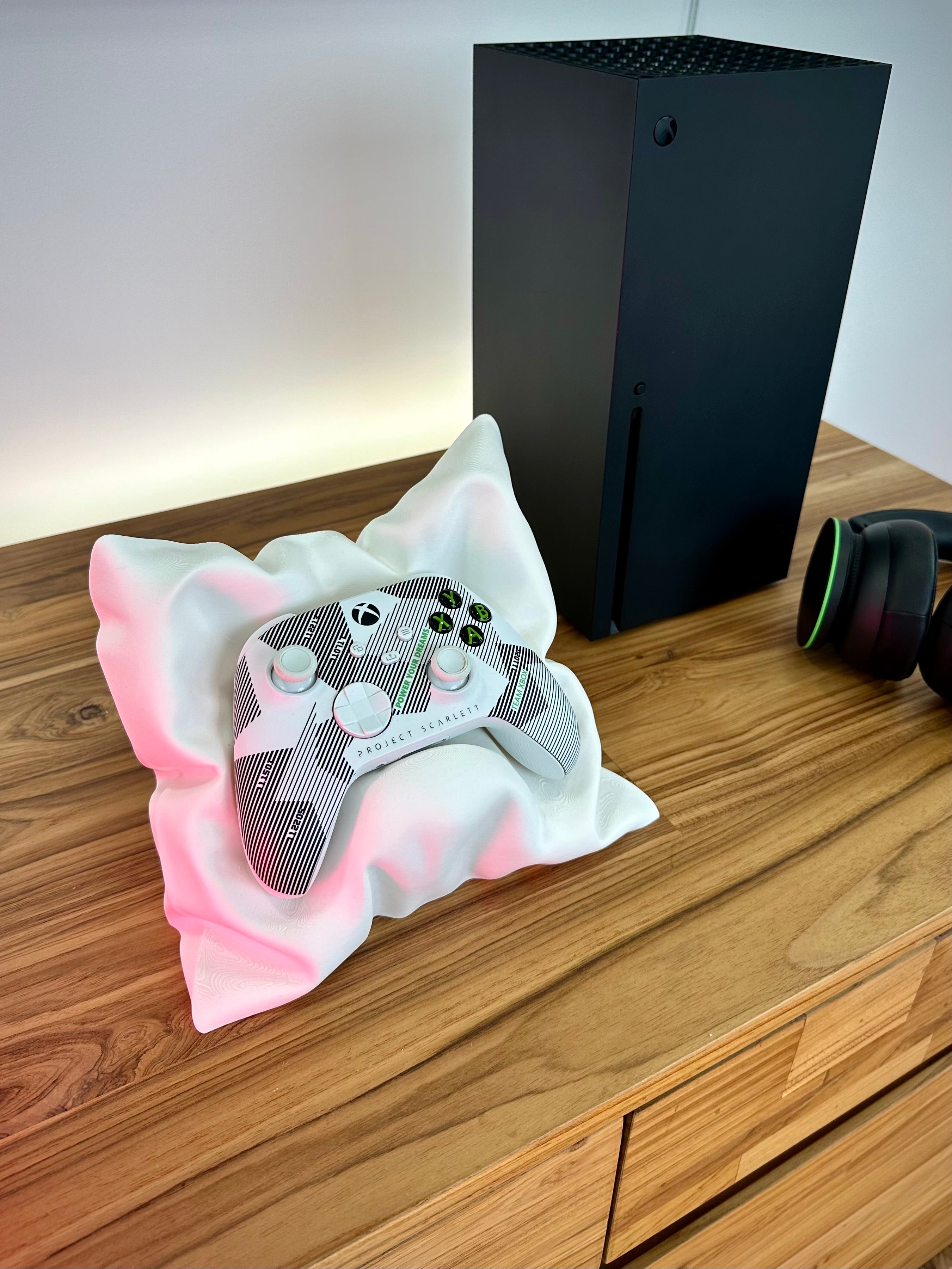 Xbox och Switch Pro-kontrollplatta