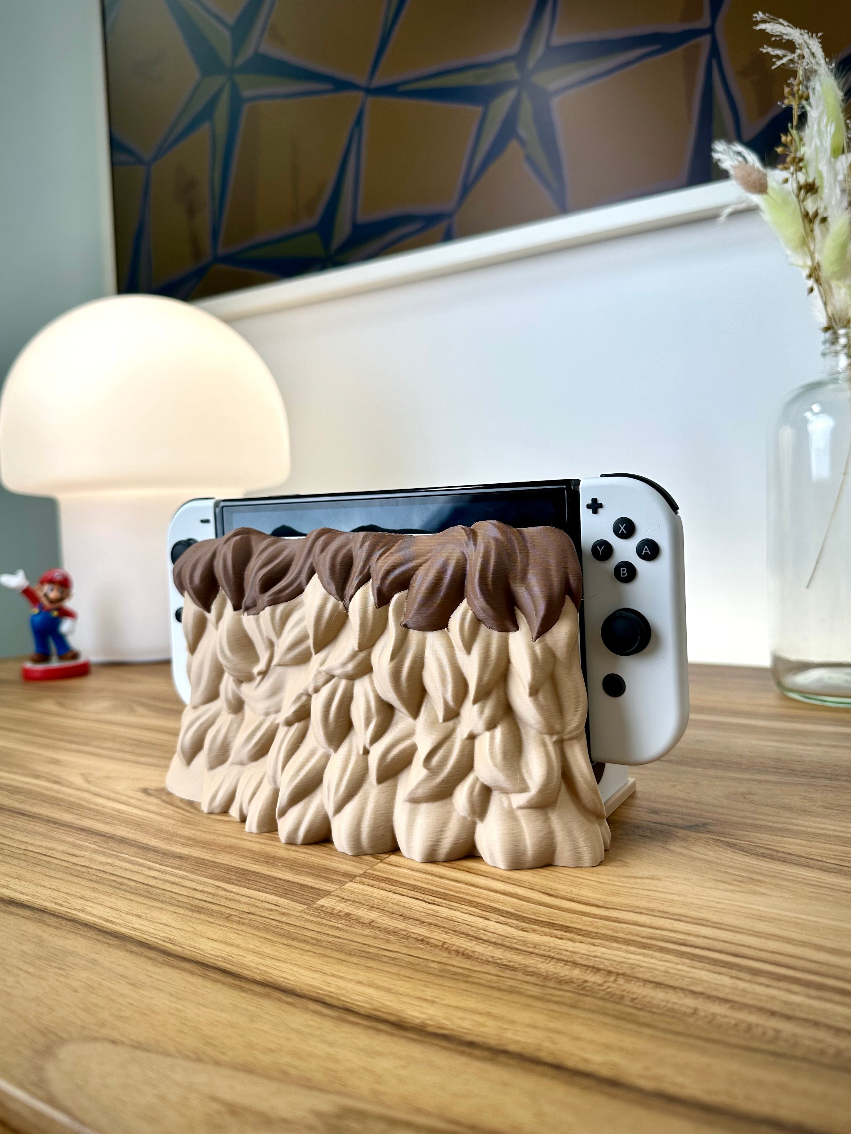 Fluffy Switch Dock – Den söta dockan för din Nintendo Switch