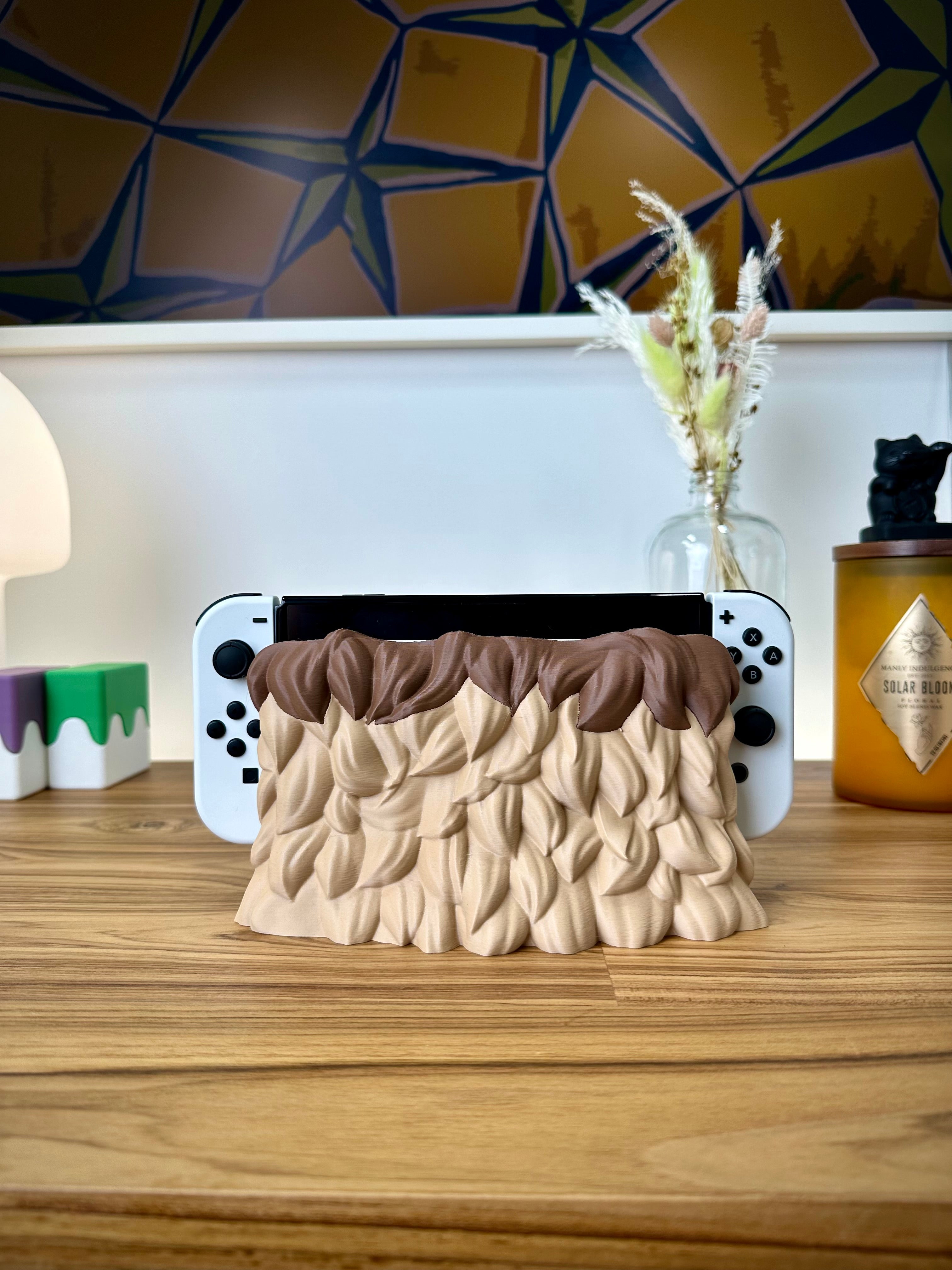 Fluffy Switch Dock – Den söta dockan för din Nintendo Switch