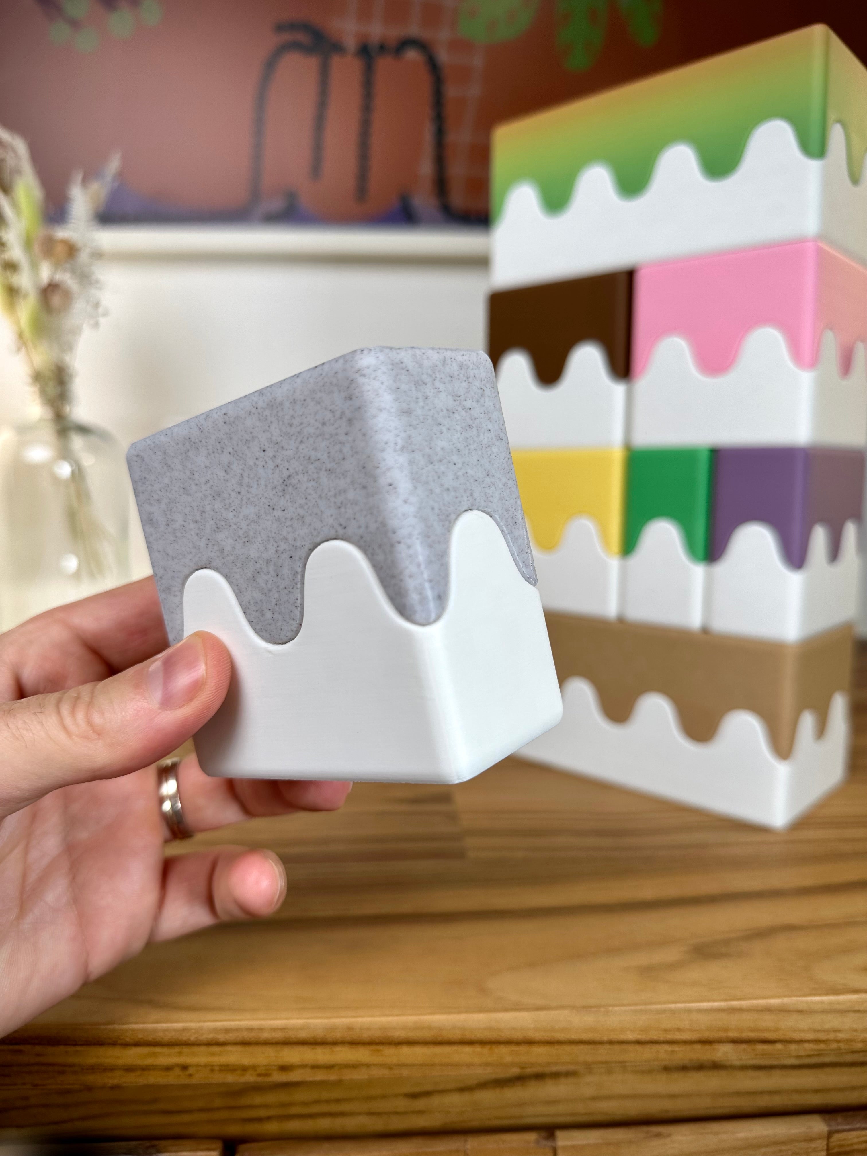 The Wavy Boxes - Söta stapelbara arrangörer