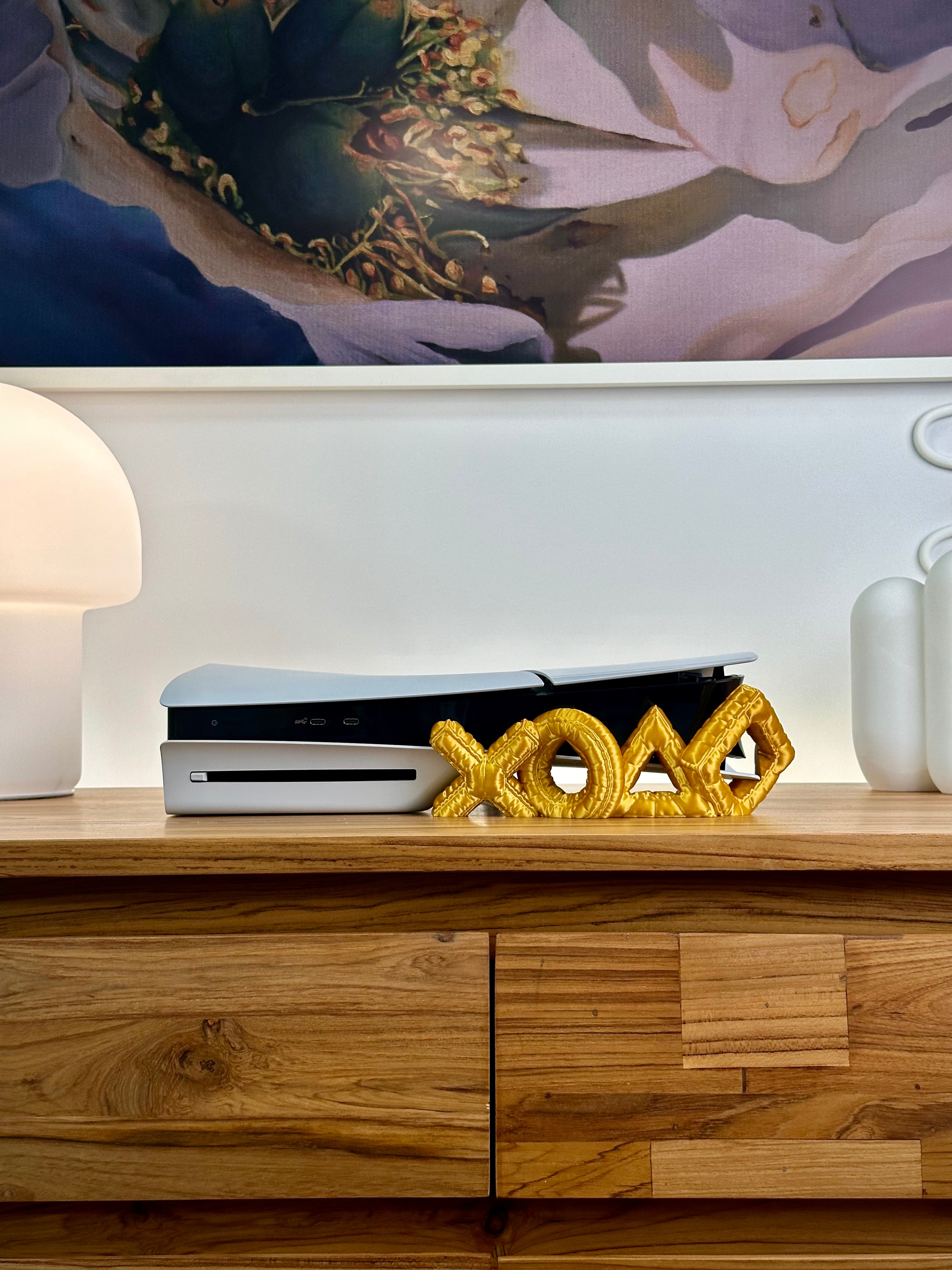 PS5 Slim Iconic Horisontellt Konsolstativ