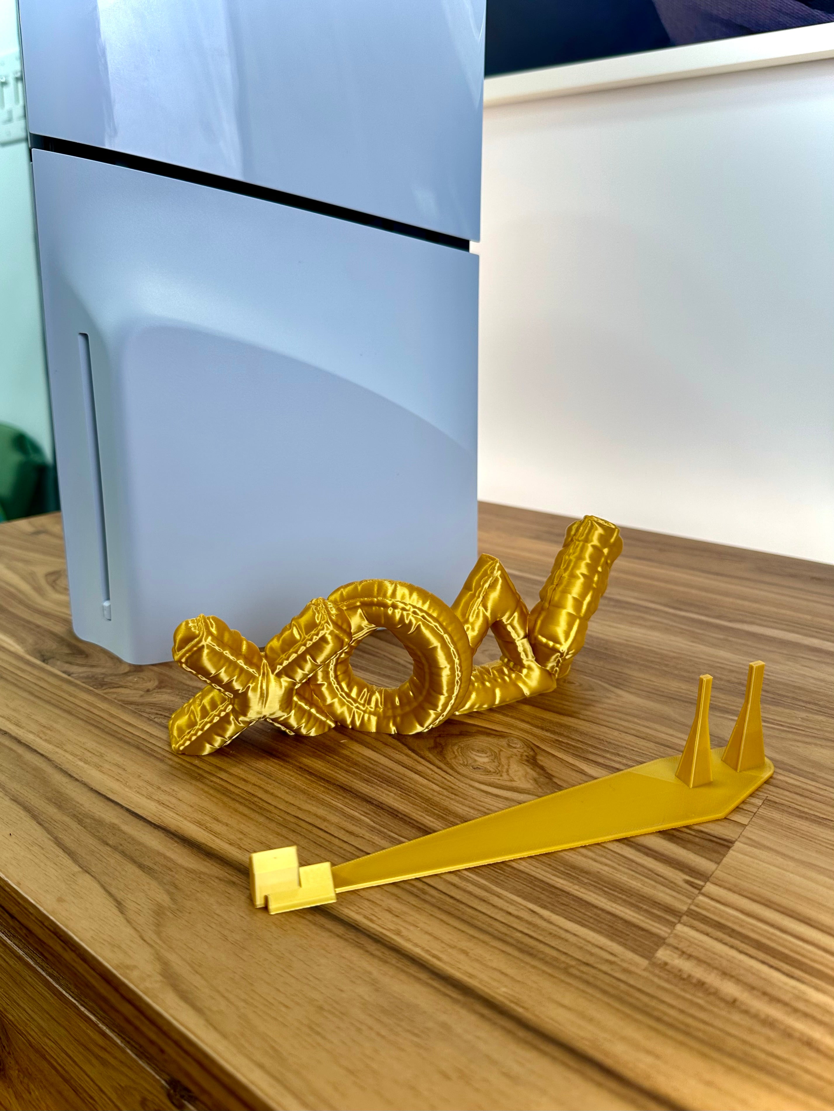 PS5 Slim Iconic Horisontellt Konsolstativ