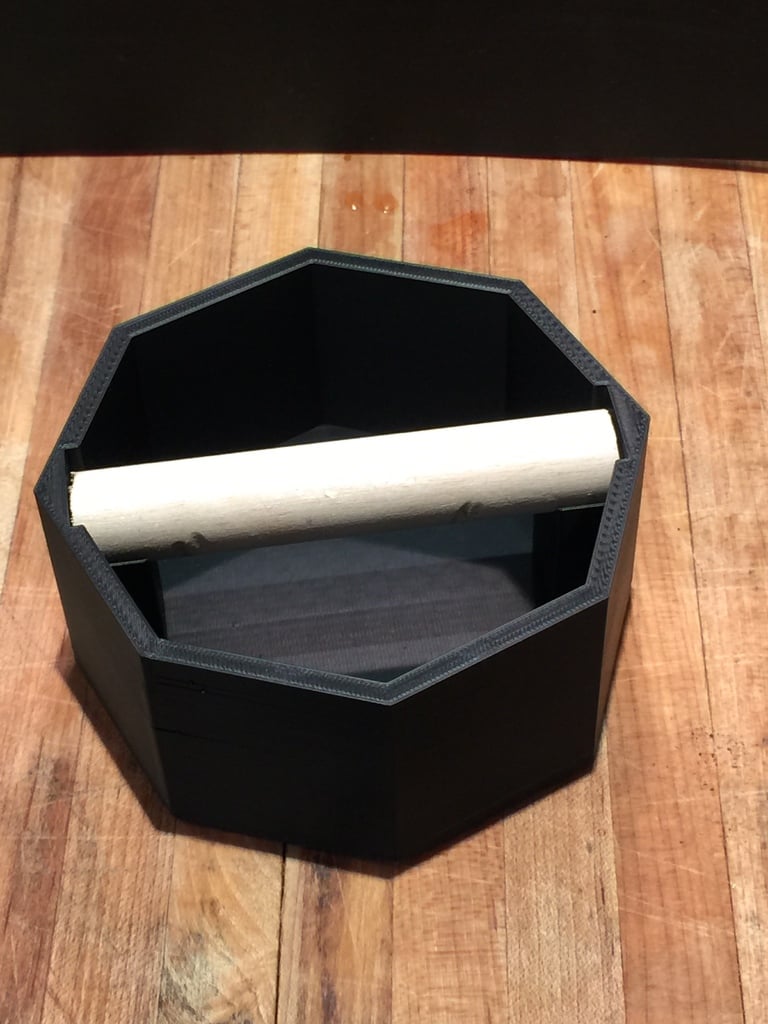 Espresso-knacklåda med 20 mm tapp