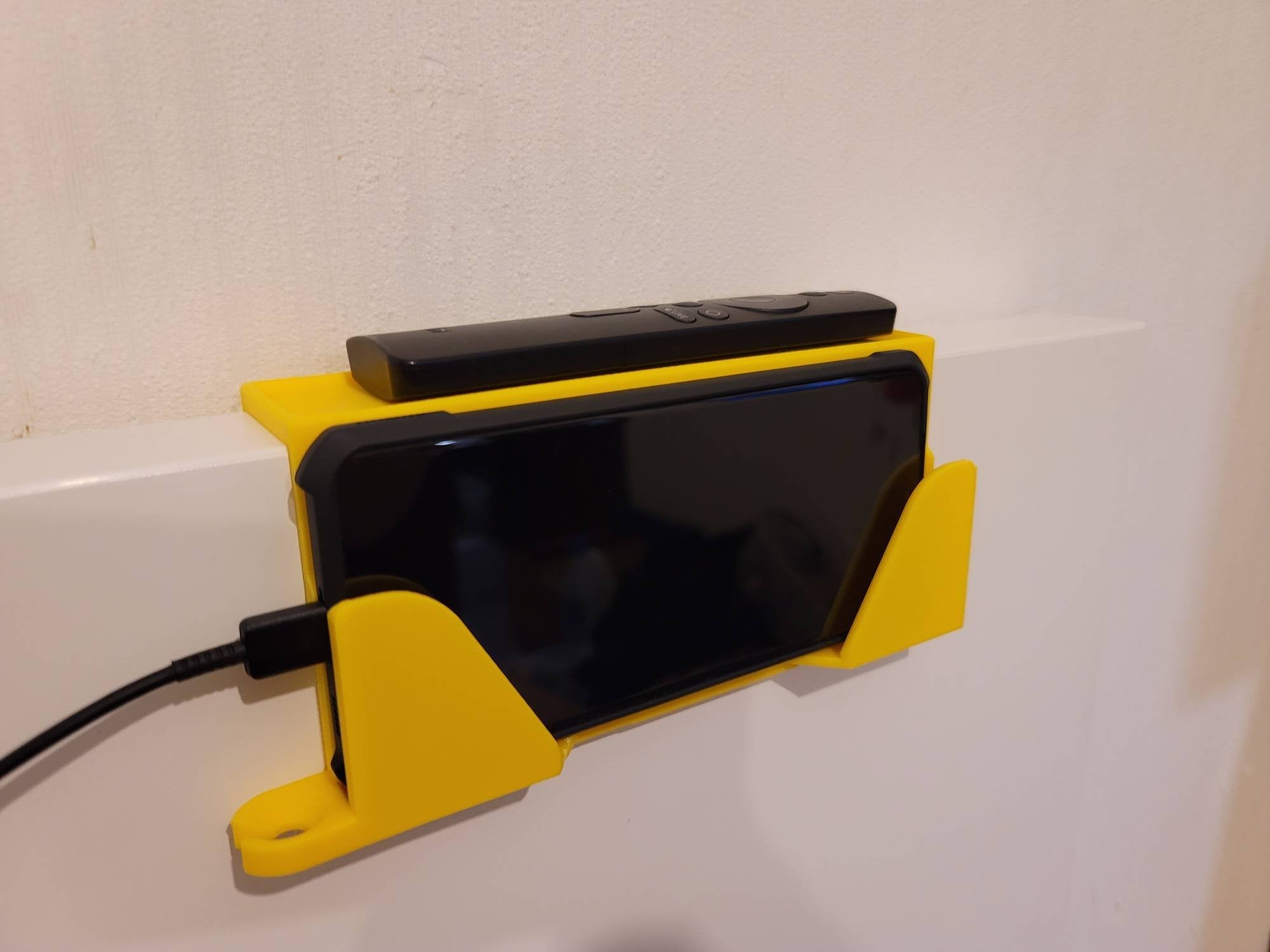 Praktisk sängbordshylla för telefon och fjärrkontroll till IKEA Malm-sängar