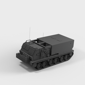 MARS II MLRS tysk raketkastare för tabletop