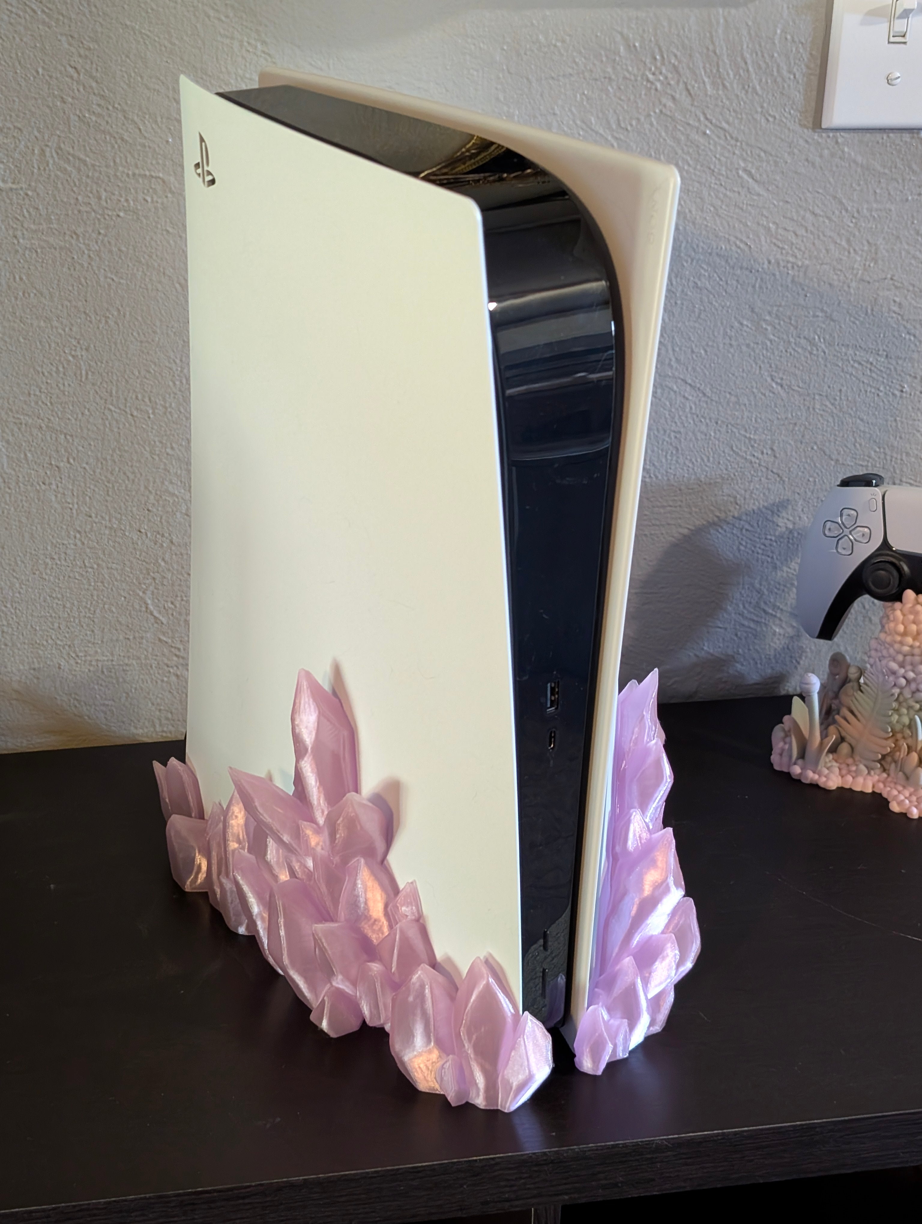 PlayStation 5 Disc Edition Crystal-konsolhållare