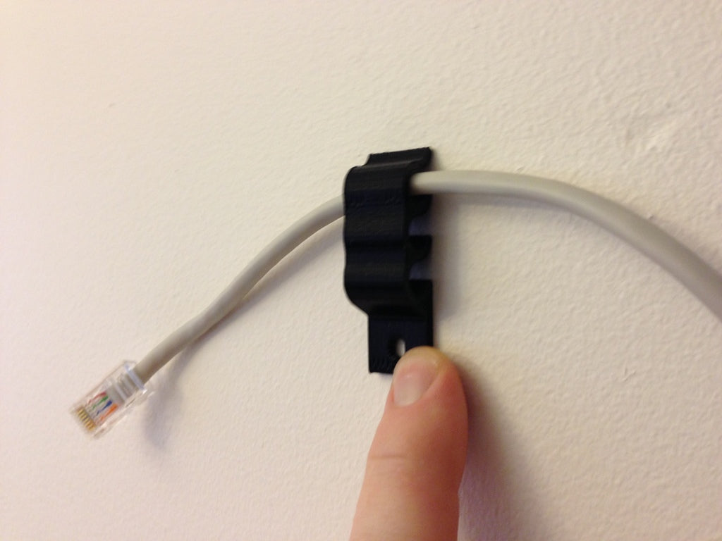 Cat5 kabelklämma