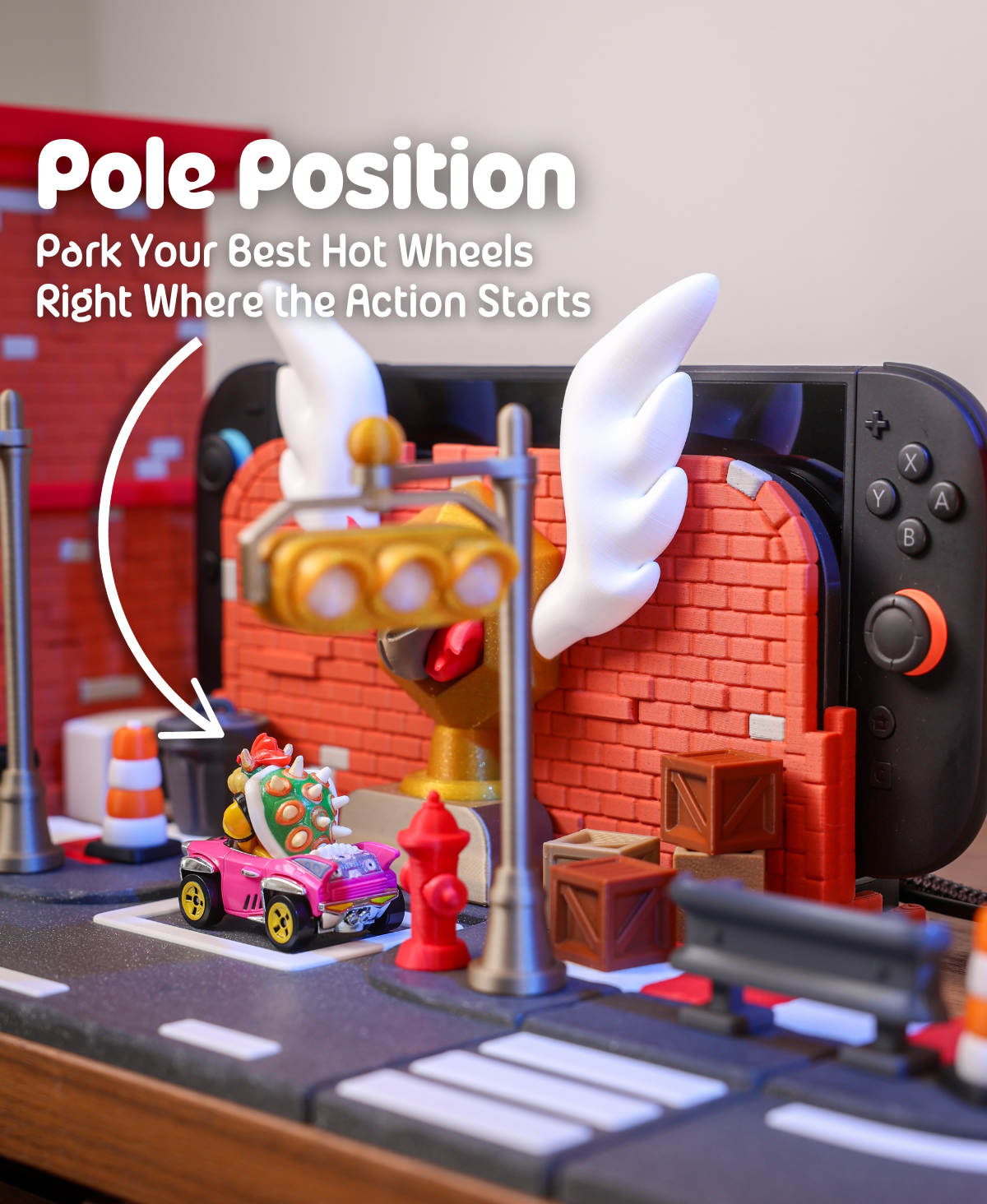 Podium Pit Stop Dock Switch 2 - Turbo District-kollektionen