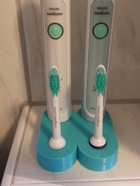 Dubbel Philips Sonicare tandborsthållare