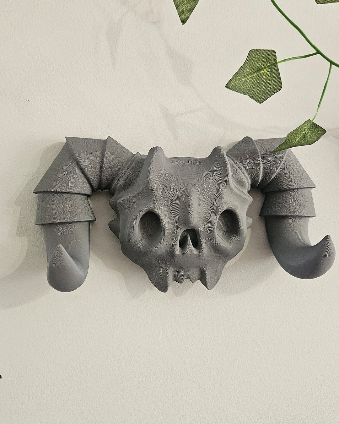 Demonskalle Väggkrok