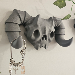 Demonskalle Väggkrok
