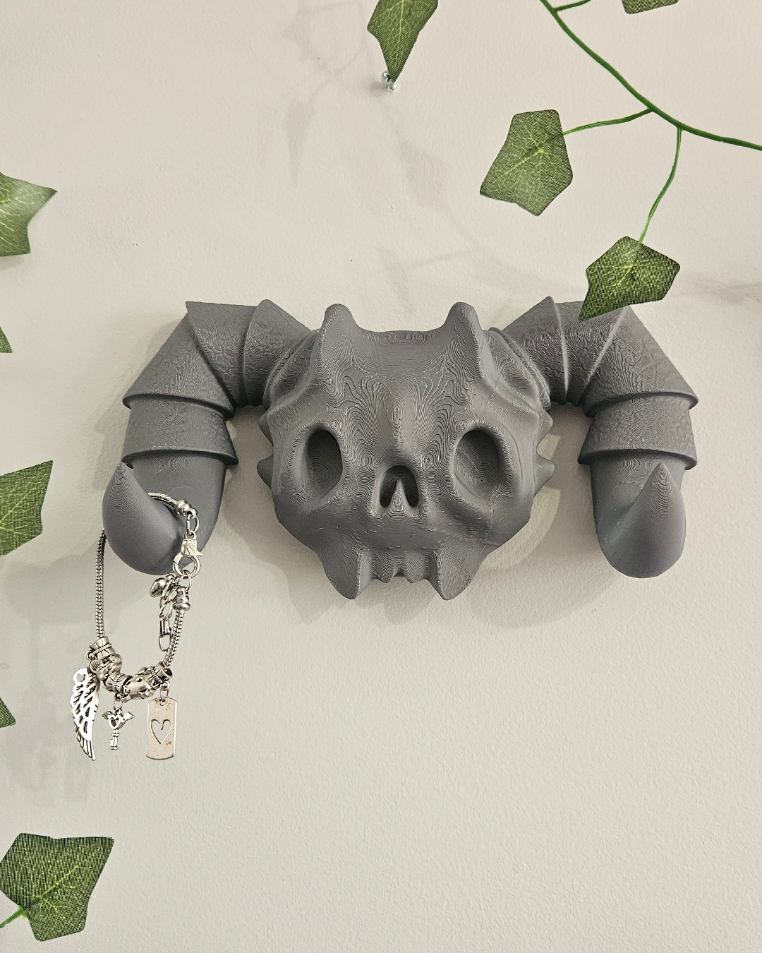Demonskalle Väggkrok