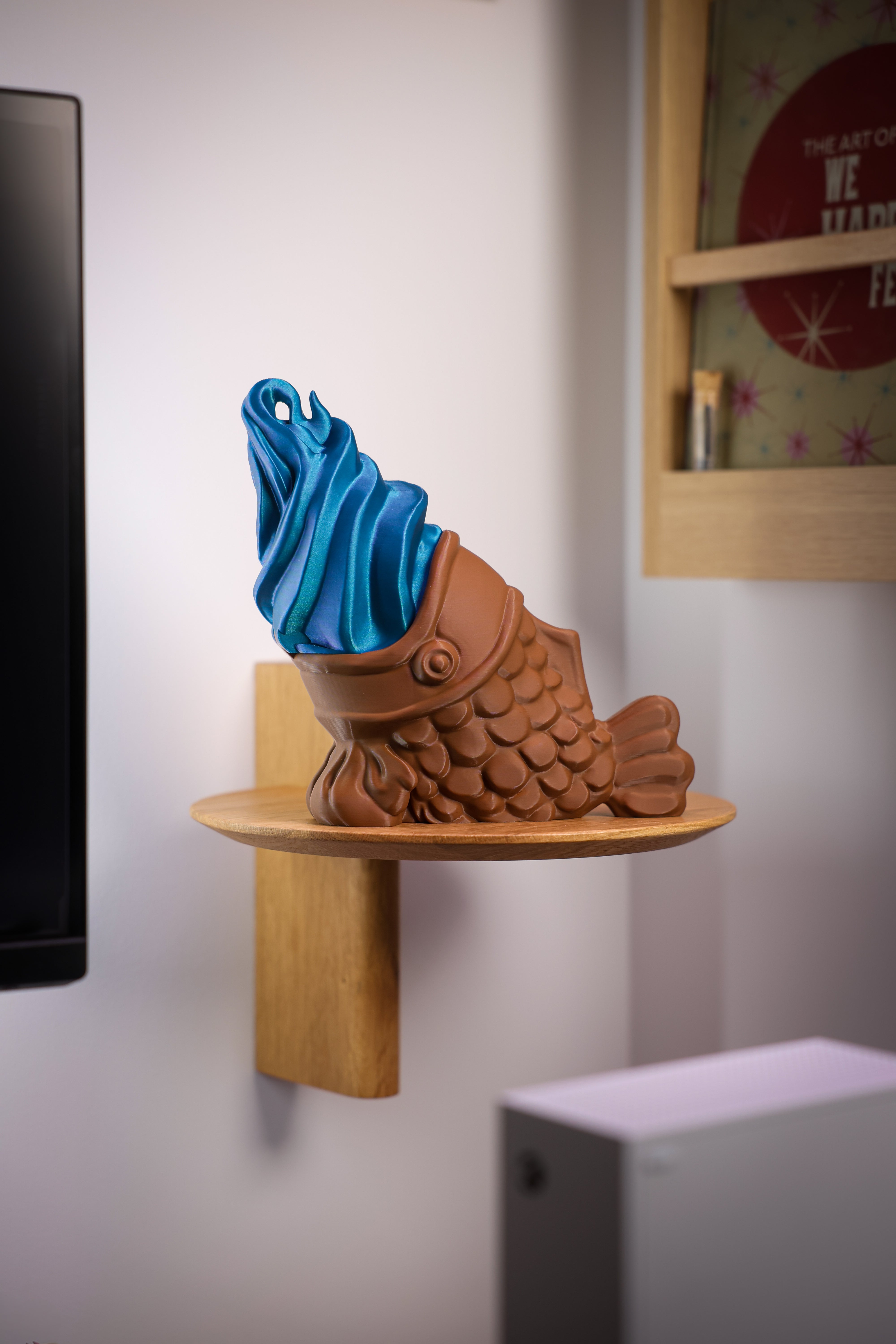 Taiyaki Glasstrut - Söt &amp; Funktionell Förvaringslåda