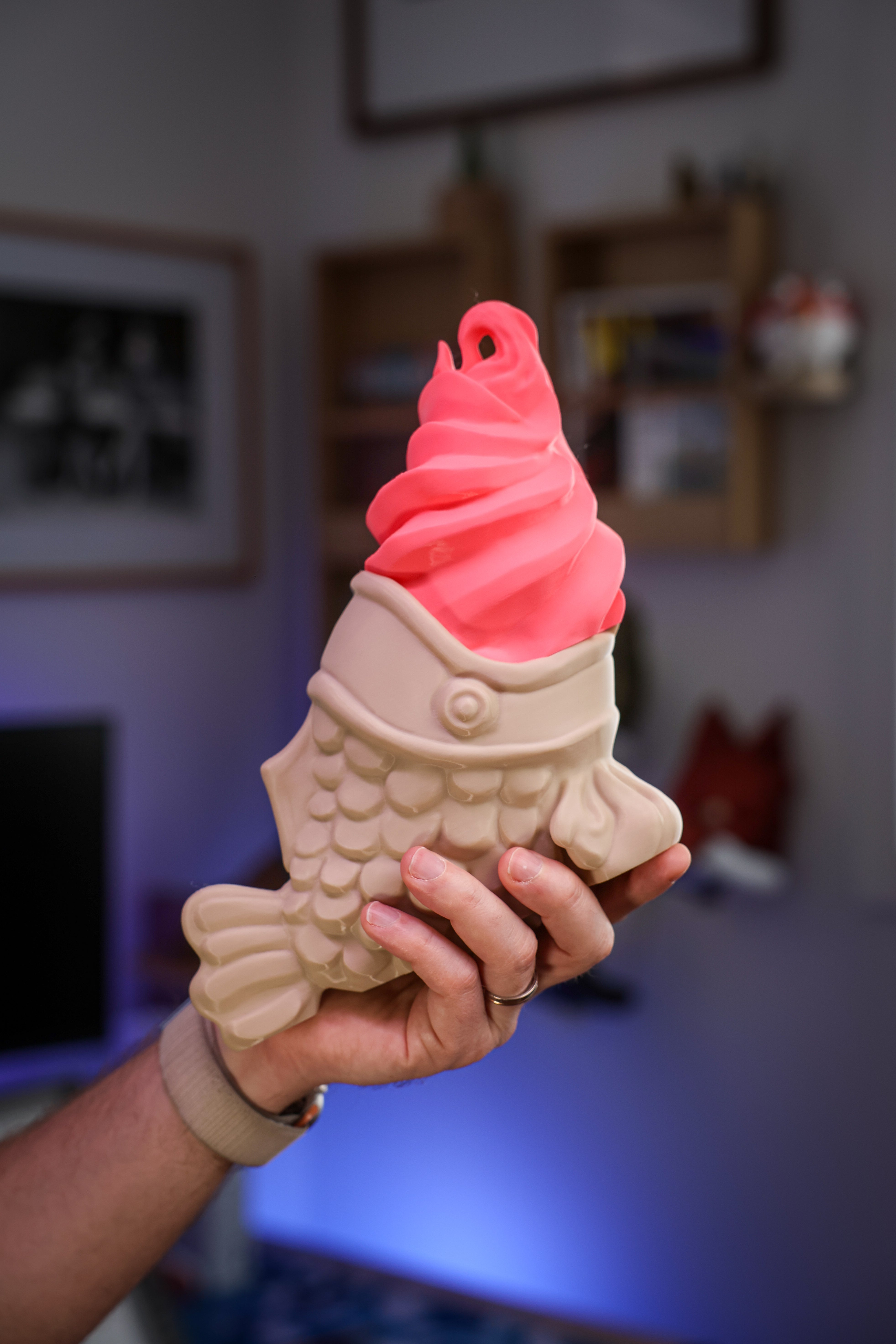 Taiyaki Glasstrut - Söt &amp; Funktionell Förvaringslåda