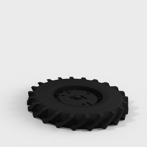 John Deere 4020 traktordäck (skala 1:16)