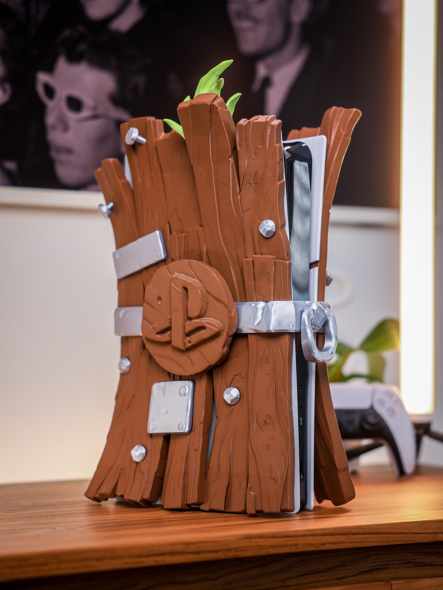 Wood Box PS5 Slim Digital – Fantasy Edition (Danska)
