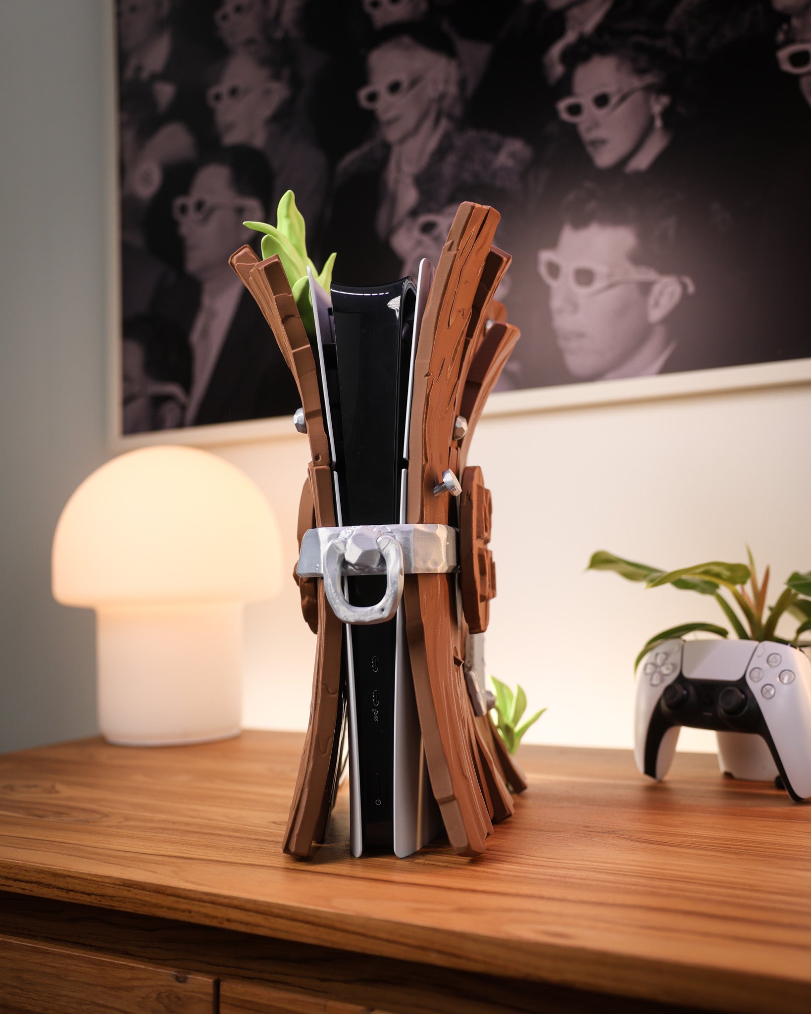 Wood Box PS5 Slim Digital – Fantasy Edition (Danska)