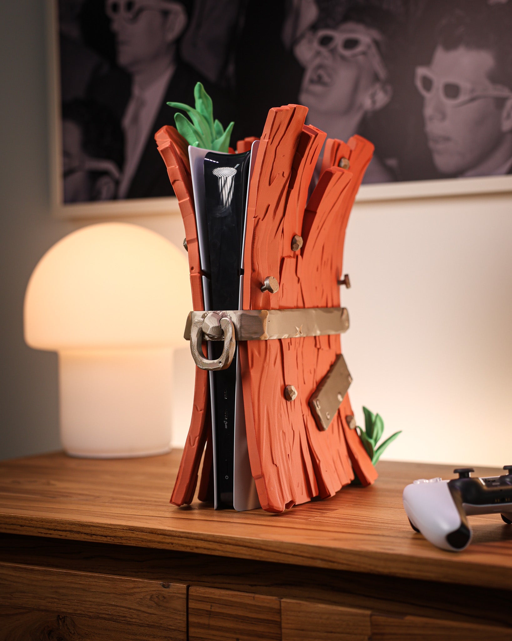 Wood Box PS5 Slim Digital – Fantasy Edition (Danska)