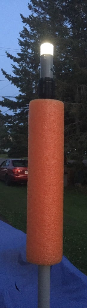 Shoreline Marine kajak akterljusadapter för 3/4" PVC EMT