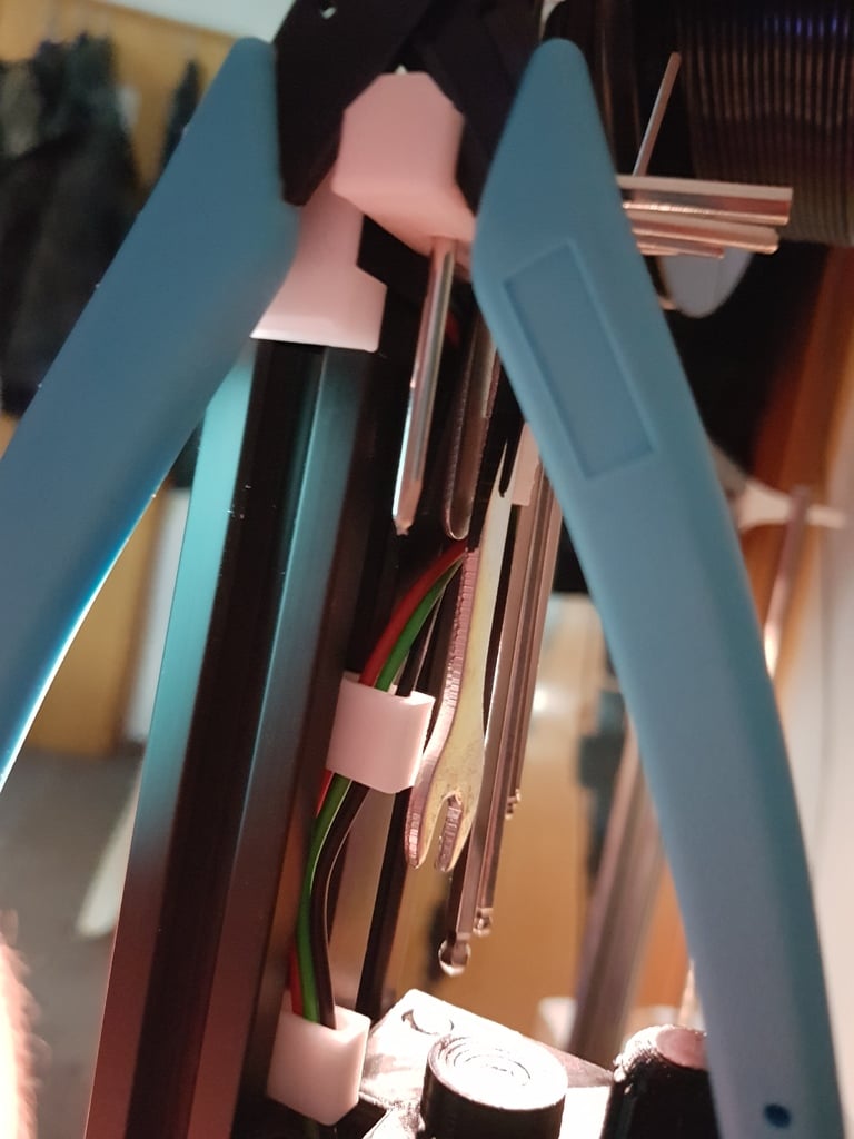 Avslutar 3 kabelklämmor