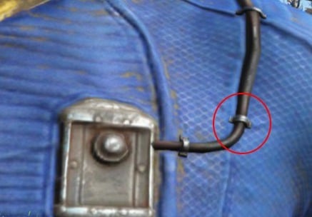 Fallout 4 Vault Suit Beslag til Ledningssele